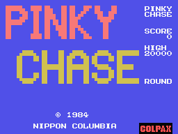 Pinky Chase Title Screen